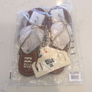 Brand new Women’s Billabong sandals